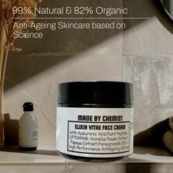 Natural Anti-Ageing Face Cream Elixir Vitae-99% Natural, Organic Jojoba & Avocado Oils, Hydrating Anti-Wrinkle Moisturiser